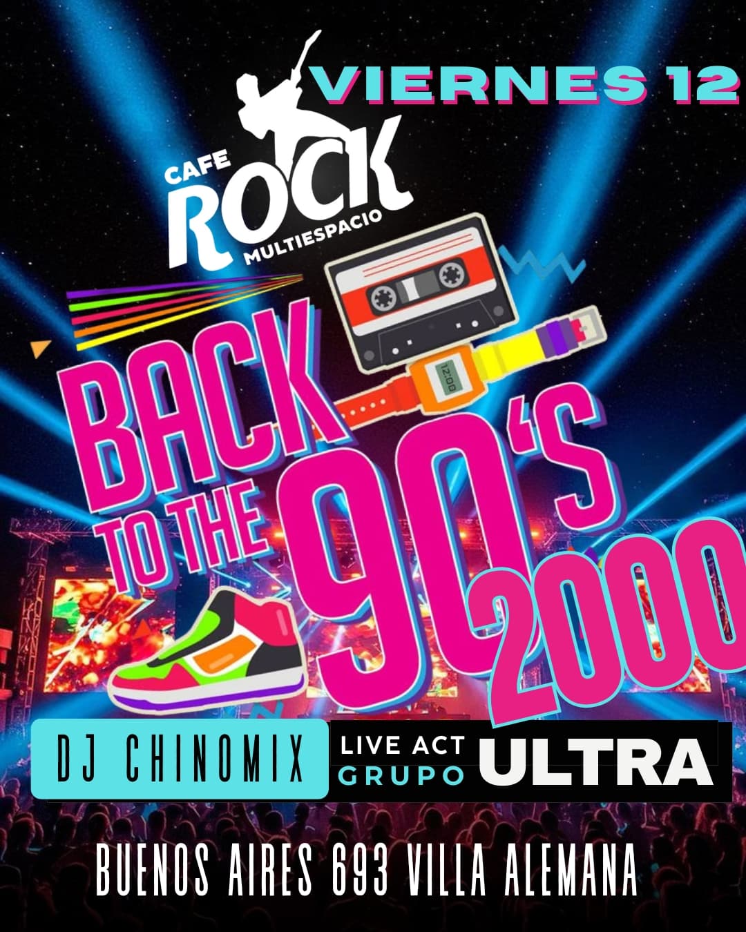 Viernes Fiesta Back To The 90/2000 image